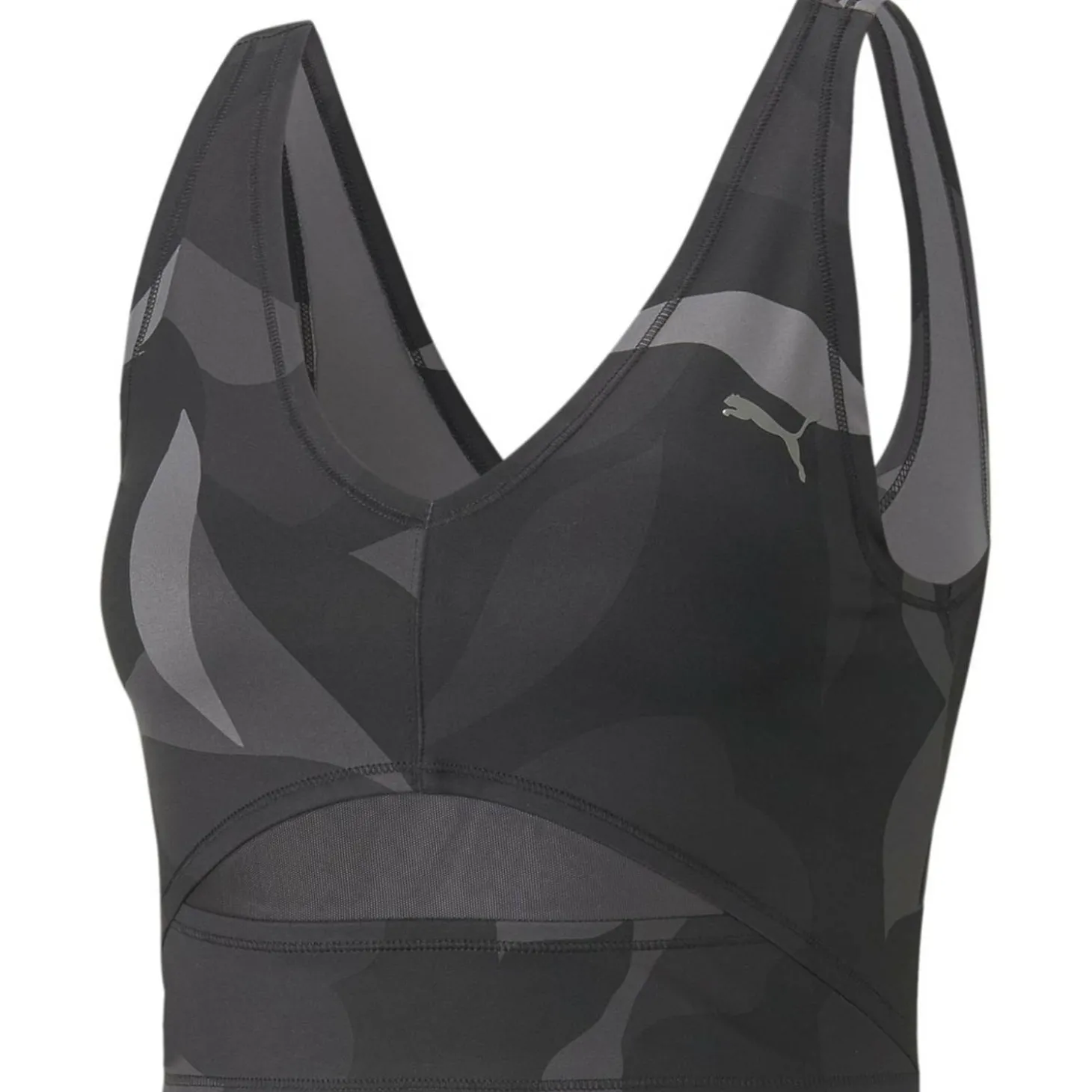 Studio Aop Crop Top Damen Bustier