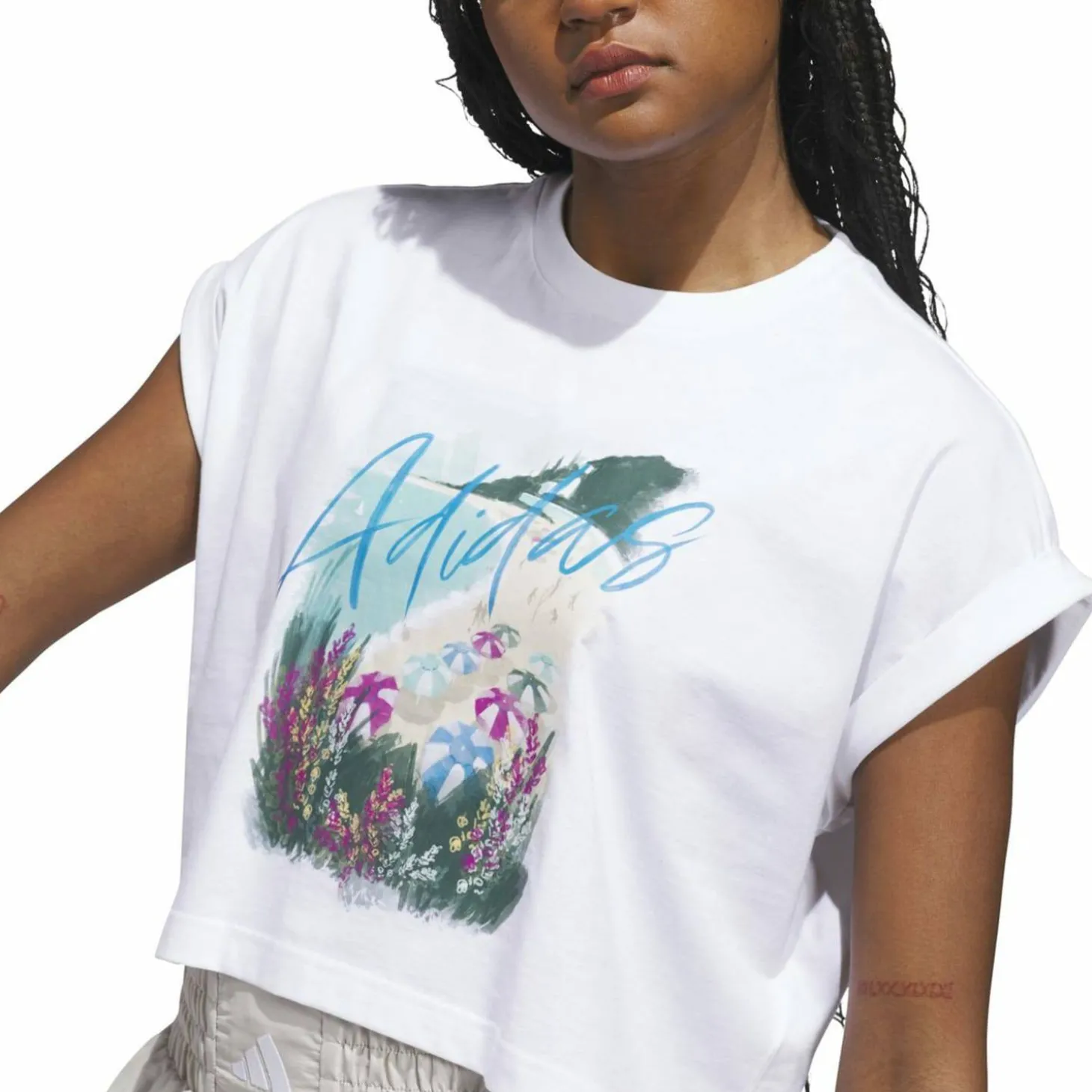 Summer Romance Graphic T-Shirt Damen T-Shirt