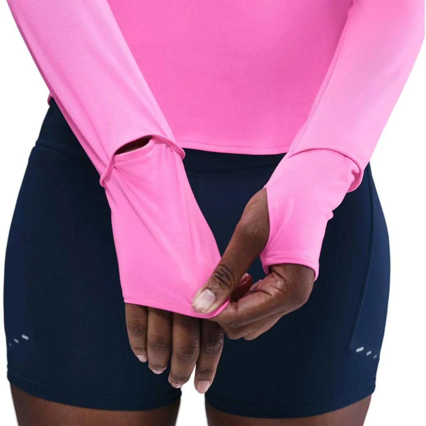 Swift Dri-Fit UV 1/4-Zip Damen T-Shirt