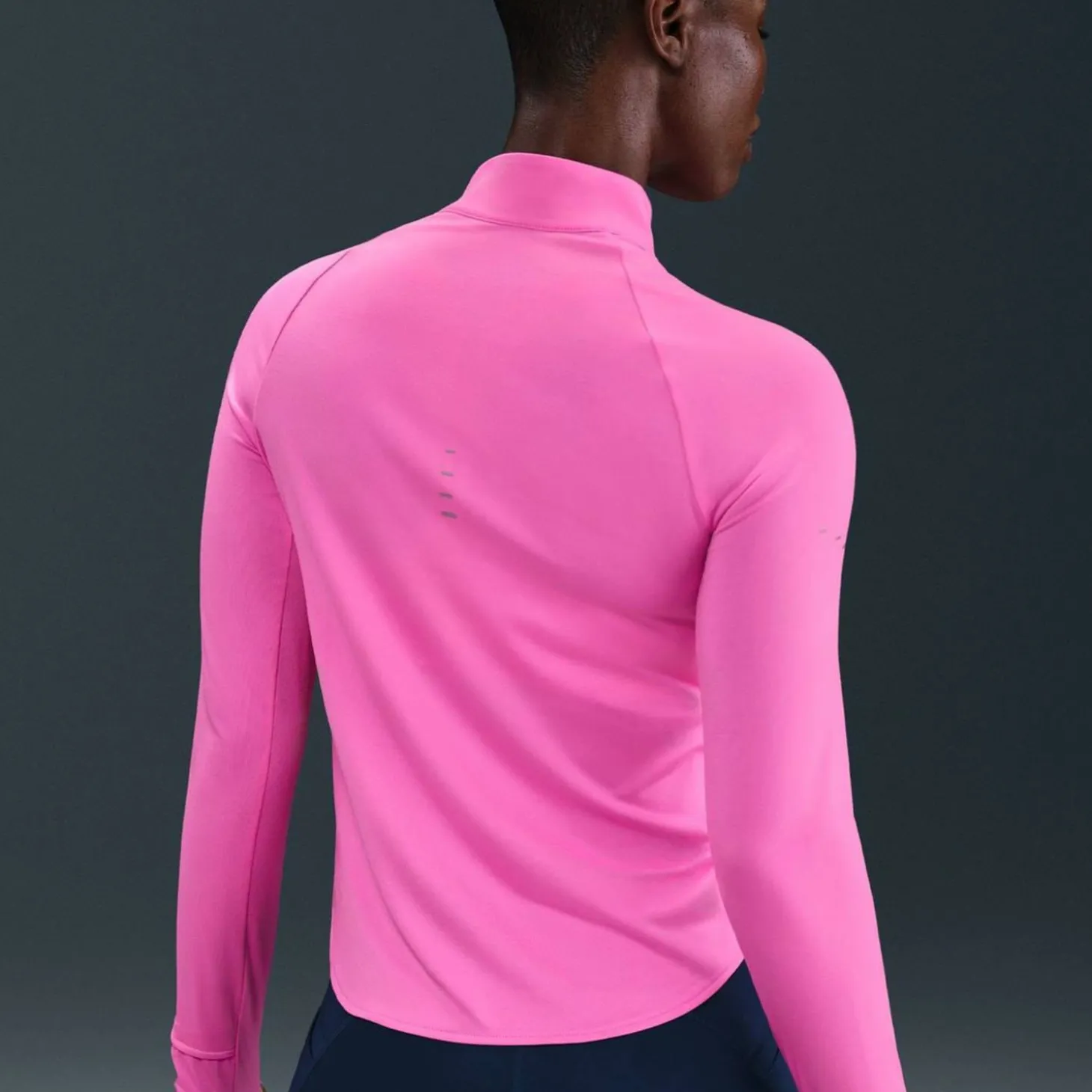 Swift Dri-Fit UV 1/4-Zip Damen T-Shirt