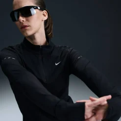 Swift Dri-Fit UV 1/4-Zip Damen T-Shirt