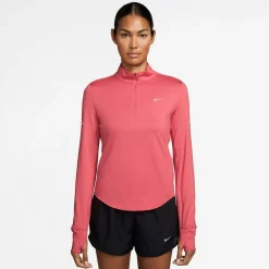 Swift Dri-Fit UV 1/4-Zip Damen T-Shirt