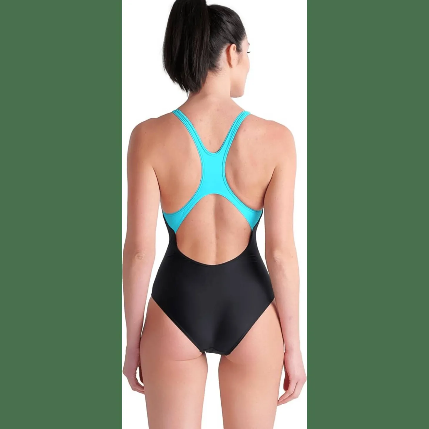 Swim PRO Back Graphic Damen Schwimmanzug