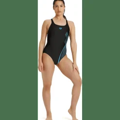 Swim PRO Back Graphic Damen Schwimmanzug