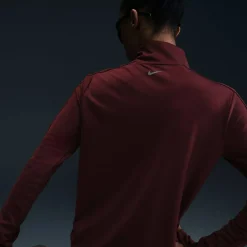 Swoosh Dri-Fit 1/2-Zip Mid Layer Damen T-Shirt