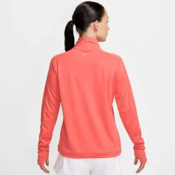Swoosh Dri-Fit 1/2-Zip Mid Layer Damen T-Shirt