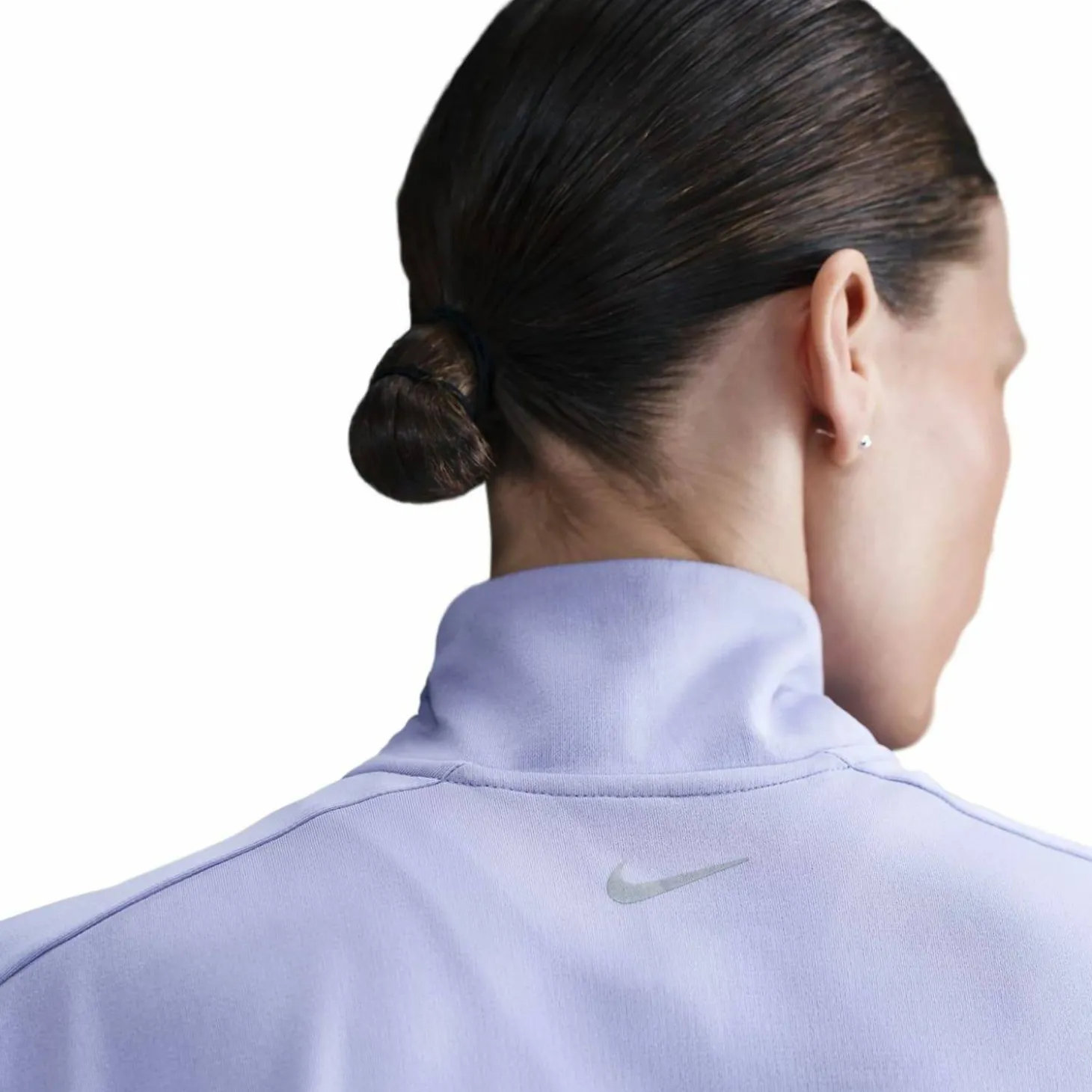 Swoosh Dri-Fit 1/2-Zip Mid Layer Damen T-Shirt