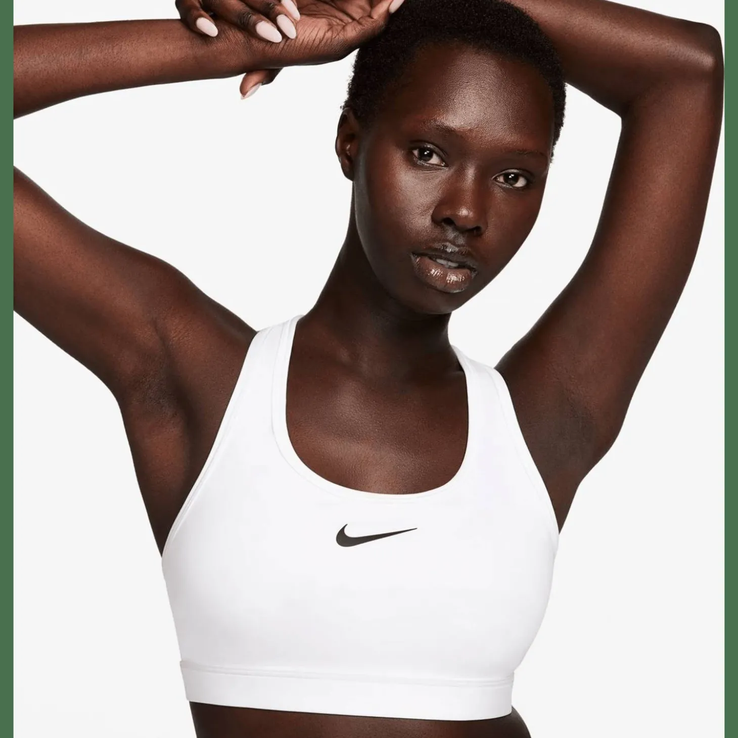Swoosh Medium Support Padded Damen Bustier