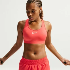 Swoosh Medium Support Padded Damen Bustier