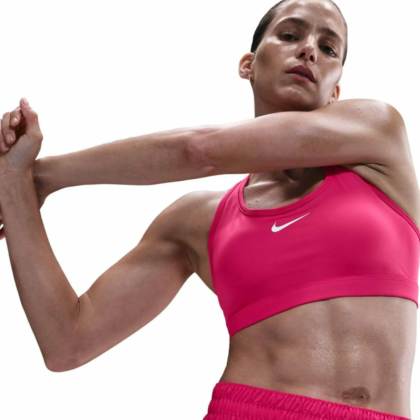 Swoosh Medium Support Padded Damen Bustier
