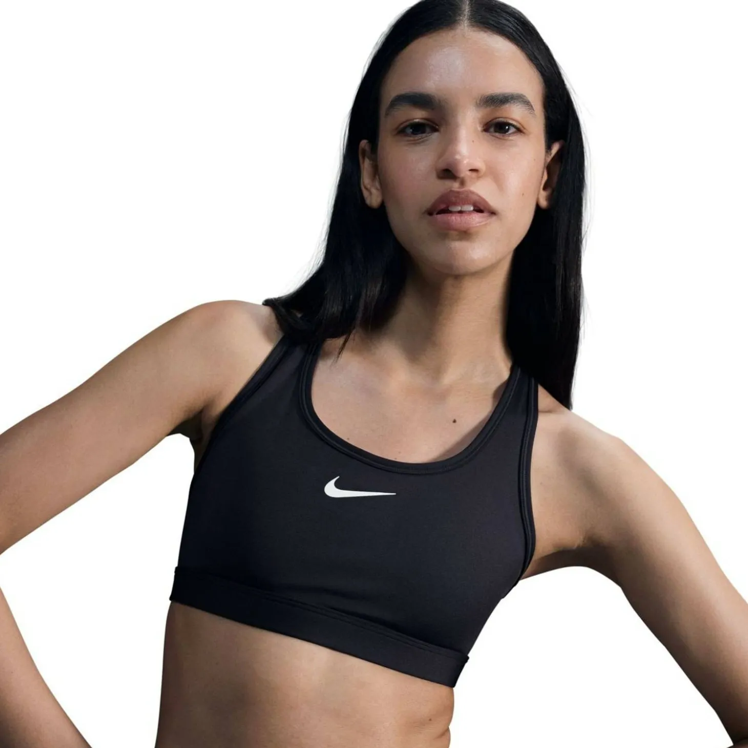 Swoosh Medium Support Padded Damen Bustier