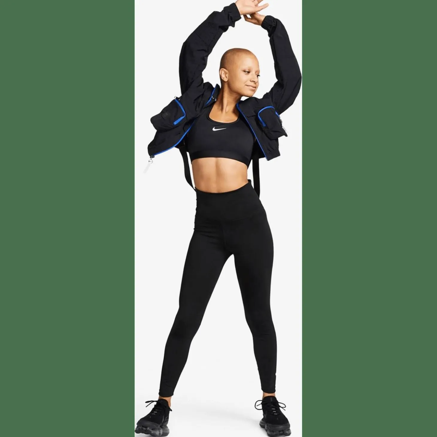 Swoosh Medium Support Padded Damen Bustier