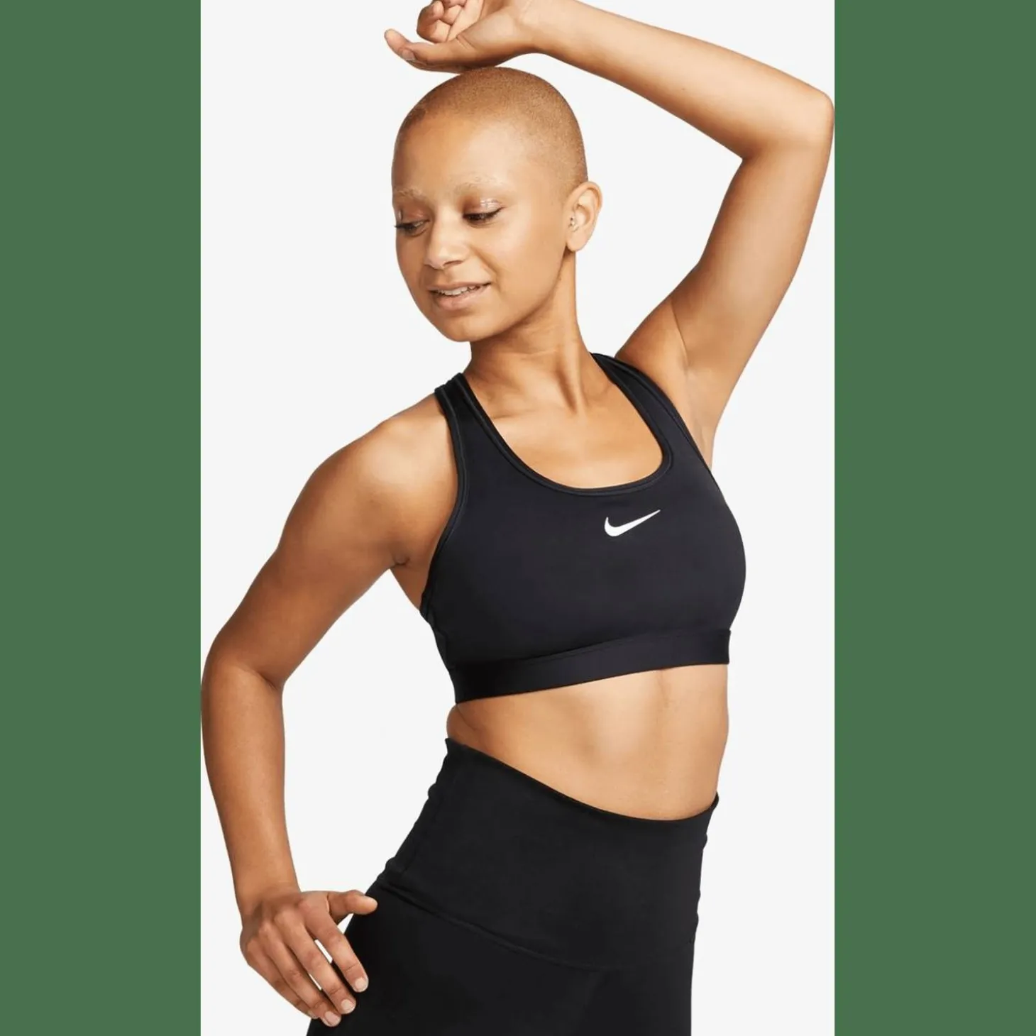 Swoosh Medium Support Padded Damen Bustier