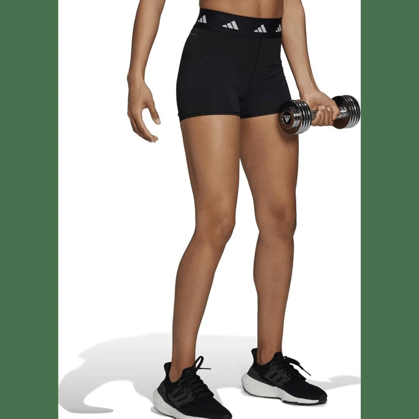 Techfit kurze Leggings 4inch Damen Tights