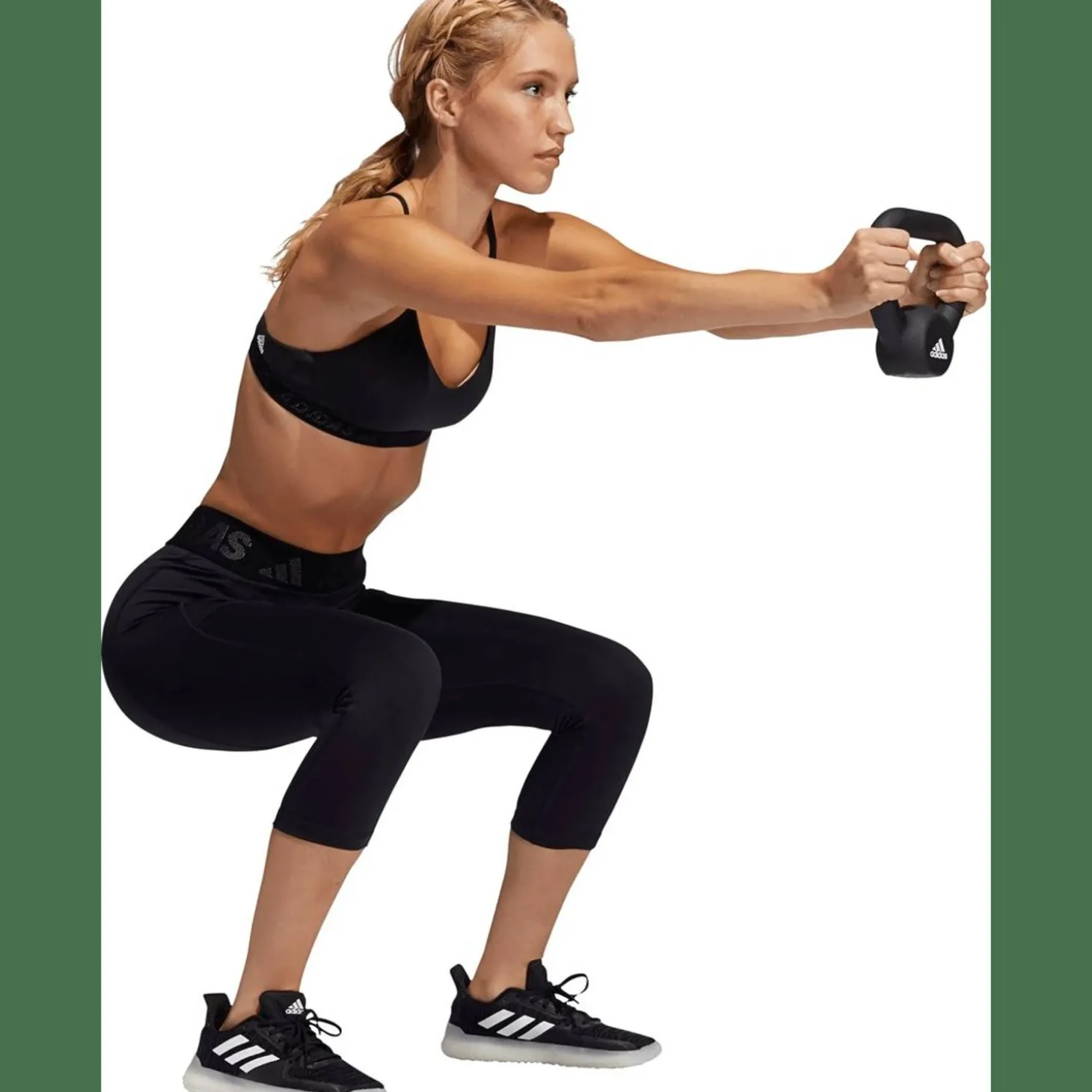 Techfit 3/4-Tight Damen Tights