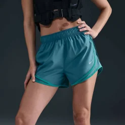 Tempo Dri-Fit Mid-Rise-Lined Damen Shorts