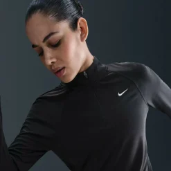 Tempo Dri-Fit 1/4-Zip Damen T-Shirt