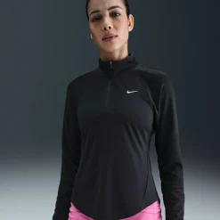 Tempo Dri-Fit 1/4-Zip Damen T-Shirt