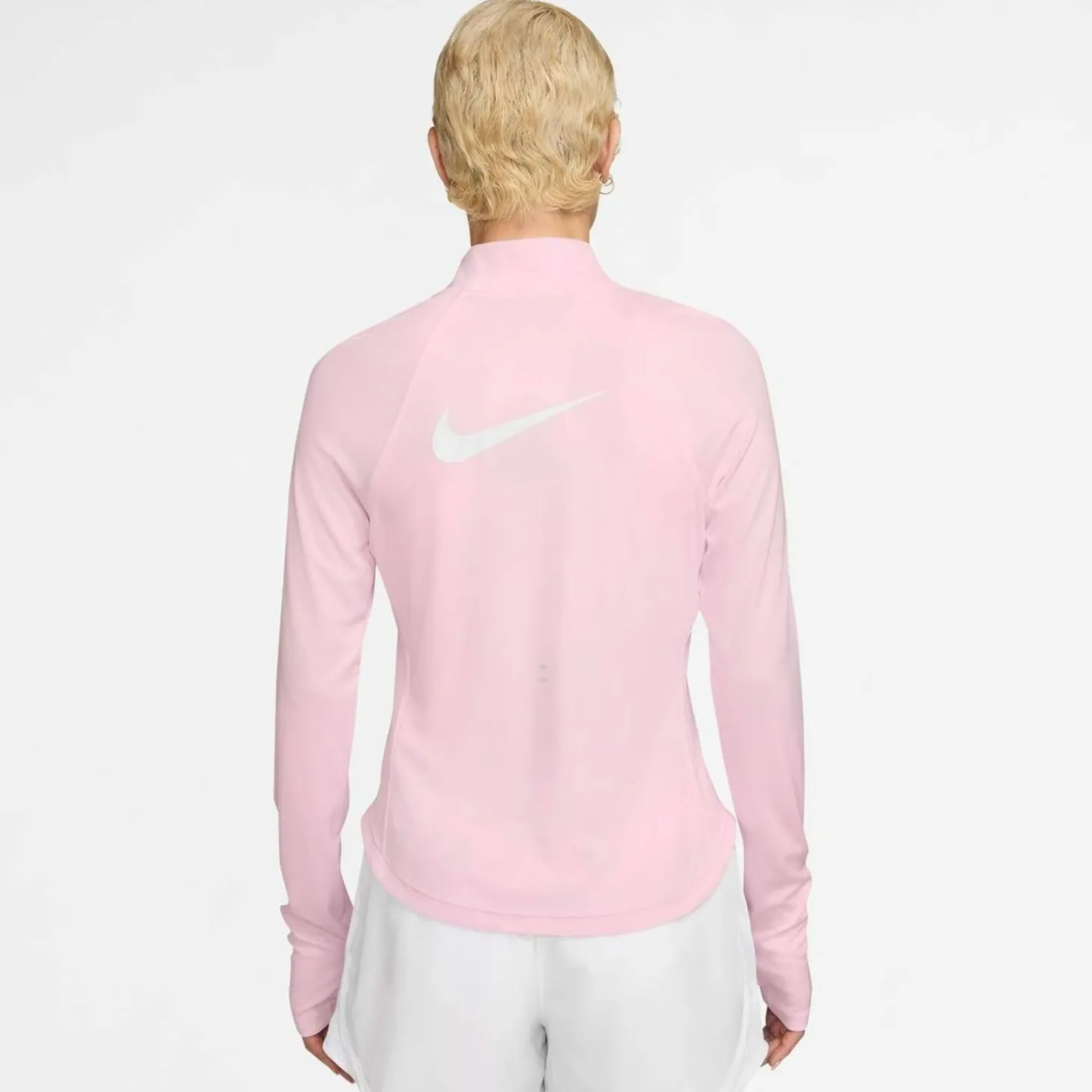 Tempo Swoosh Run Dri-Fit 1/4-Zip Damen T-Shirt
