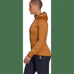 Terrex Tech Lite Hooded Hiking Fleecejacke Damen Sweatshirt