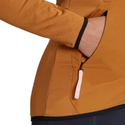 Terrex Tech Lite Hooded Hiking Fleecejacke Damen Sweatshirt
