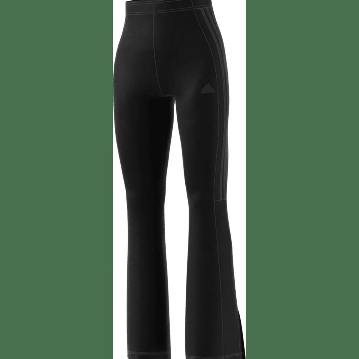 Tiro CUT 3 Stripes Stretchy Velour Flared LEG Leggings Damen Tights