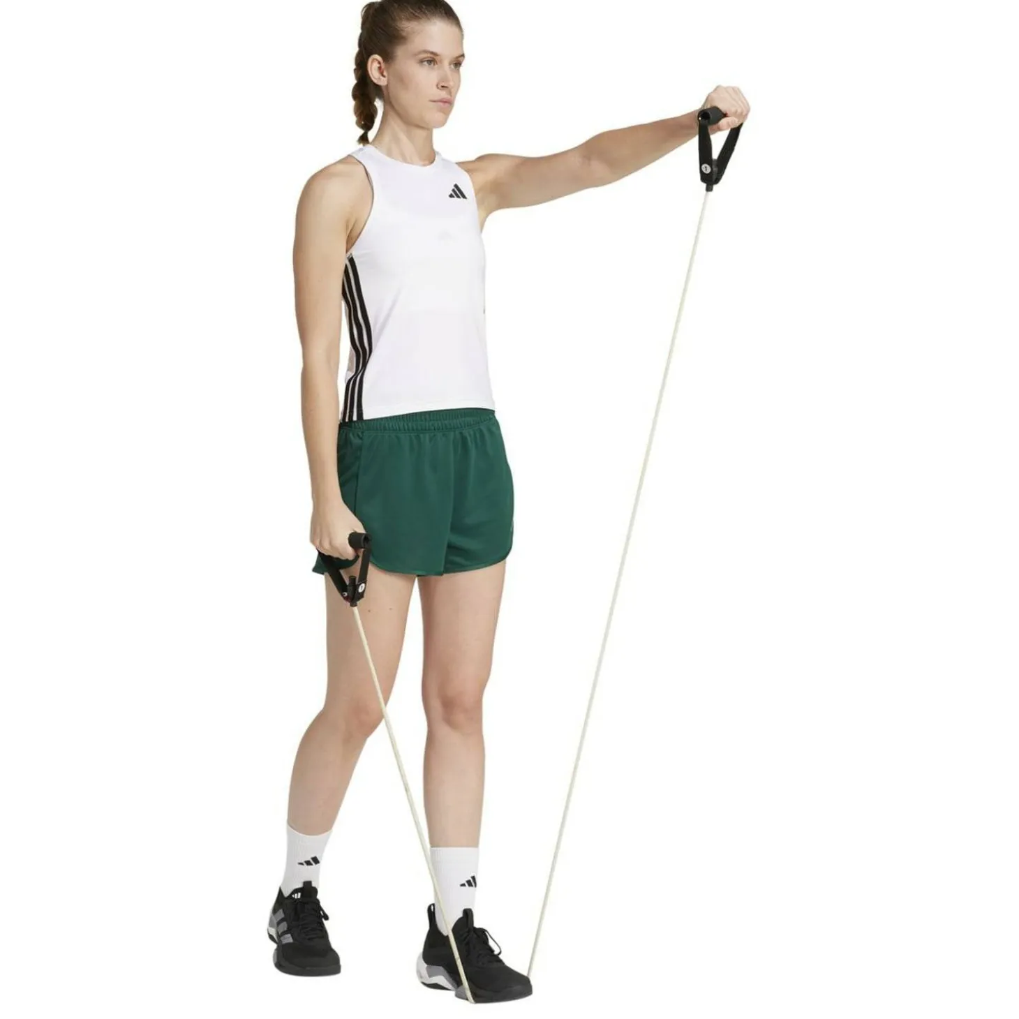 Train Essentials 3-Streifen Workout Damen T-Shirt