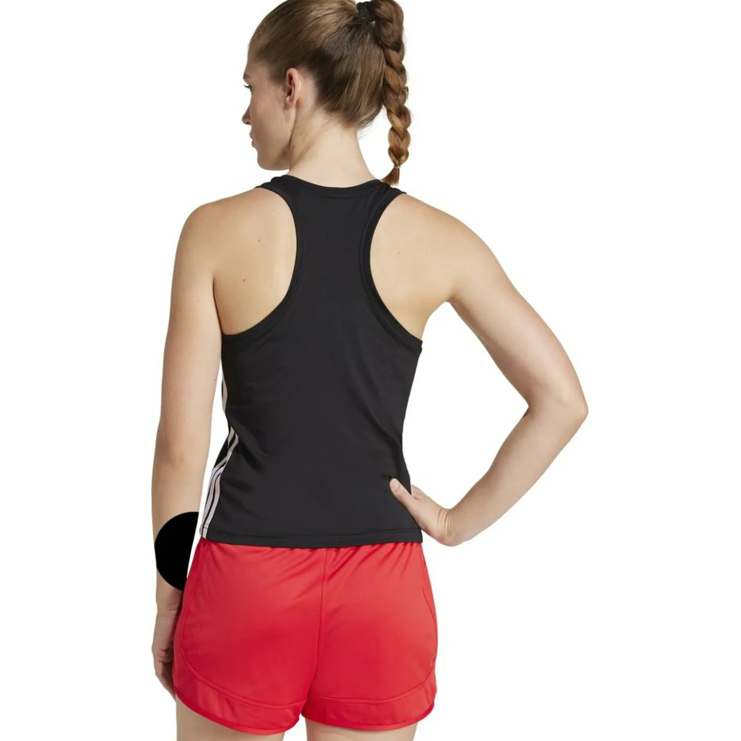 Train Essentials 3-Streifen Workout Damen T-Shirt