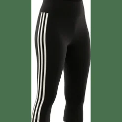 Train Essentials 3-Streifen High-Waisted 3/4- Damen Tights