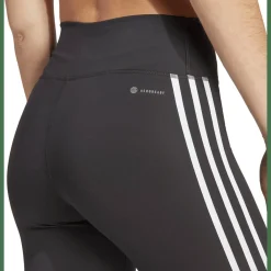 Train Essentials 3-Streifen High-Waisted 3/4- Damen Tights