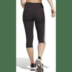 Train Essentials 3-Streifen High-Waisted 3/4- Damen Tights