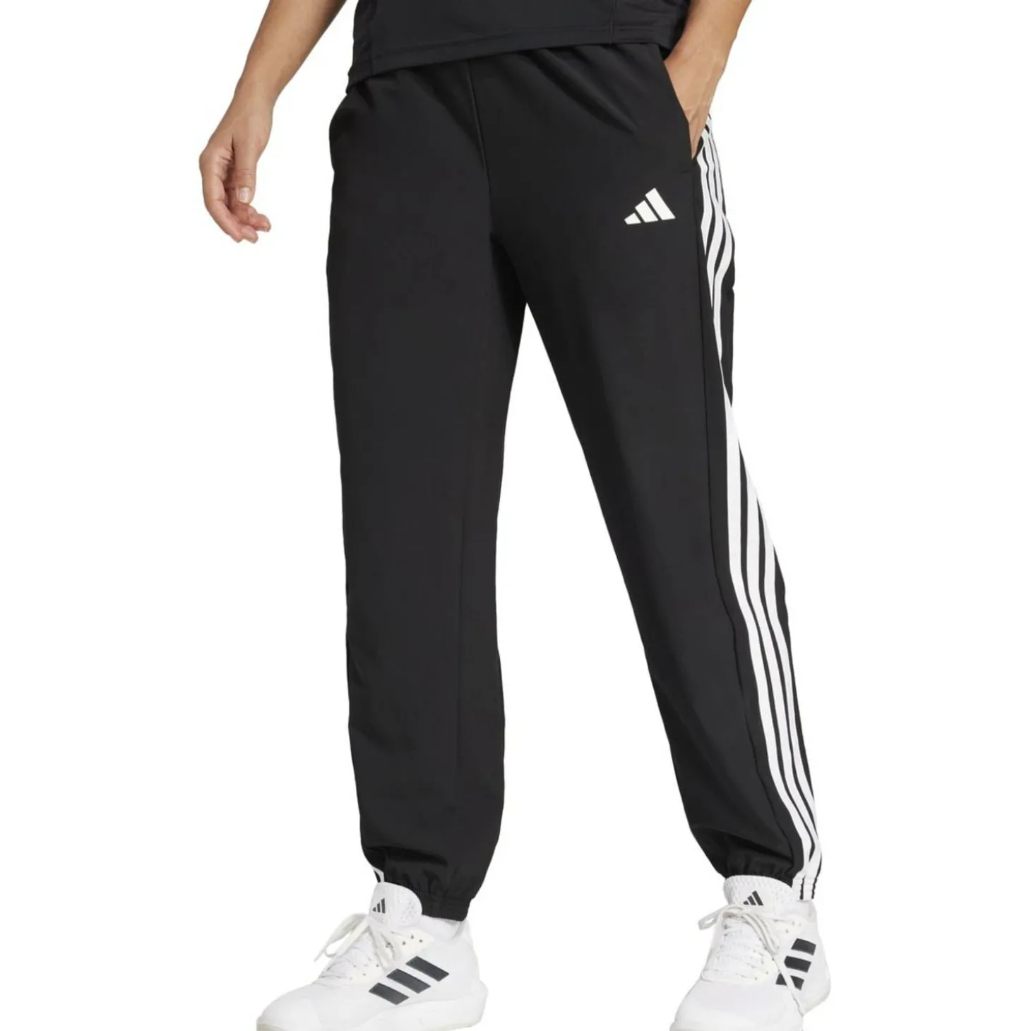Train Essentials 3-Streifen Woven Damen Trainingshose