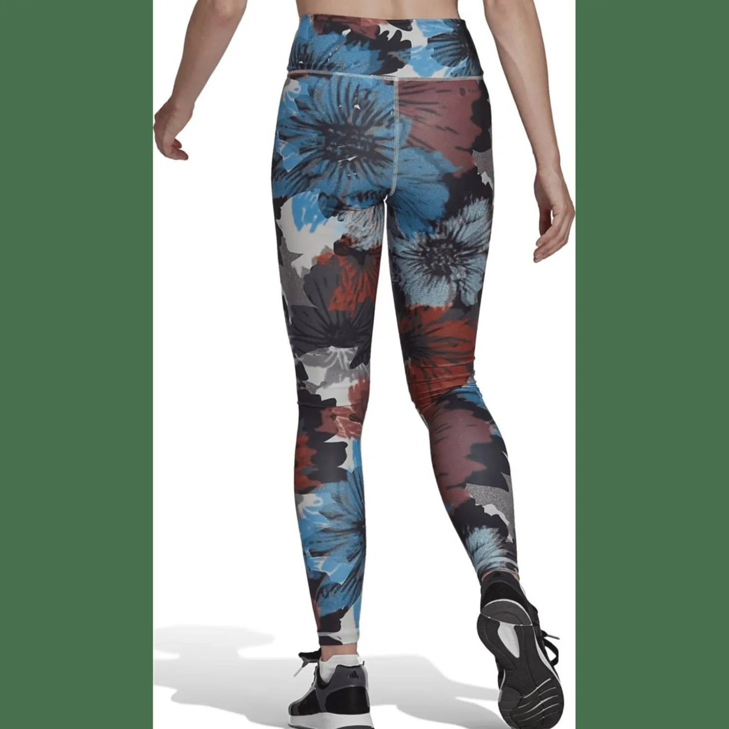 Training Essentials Printed High-Waisted Tight Damen Tights