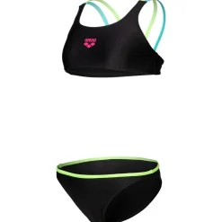 Two Pieces Solid Mädchen Bikini