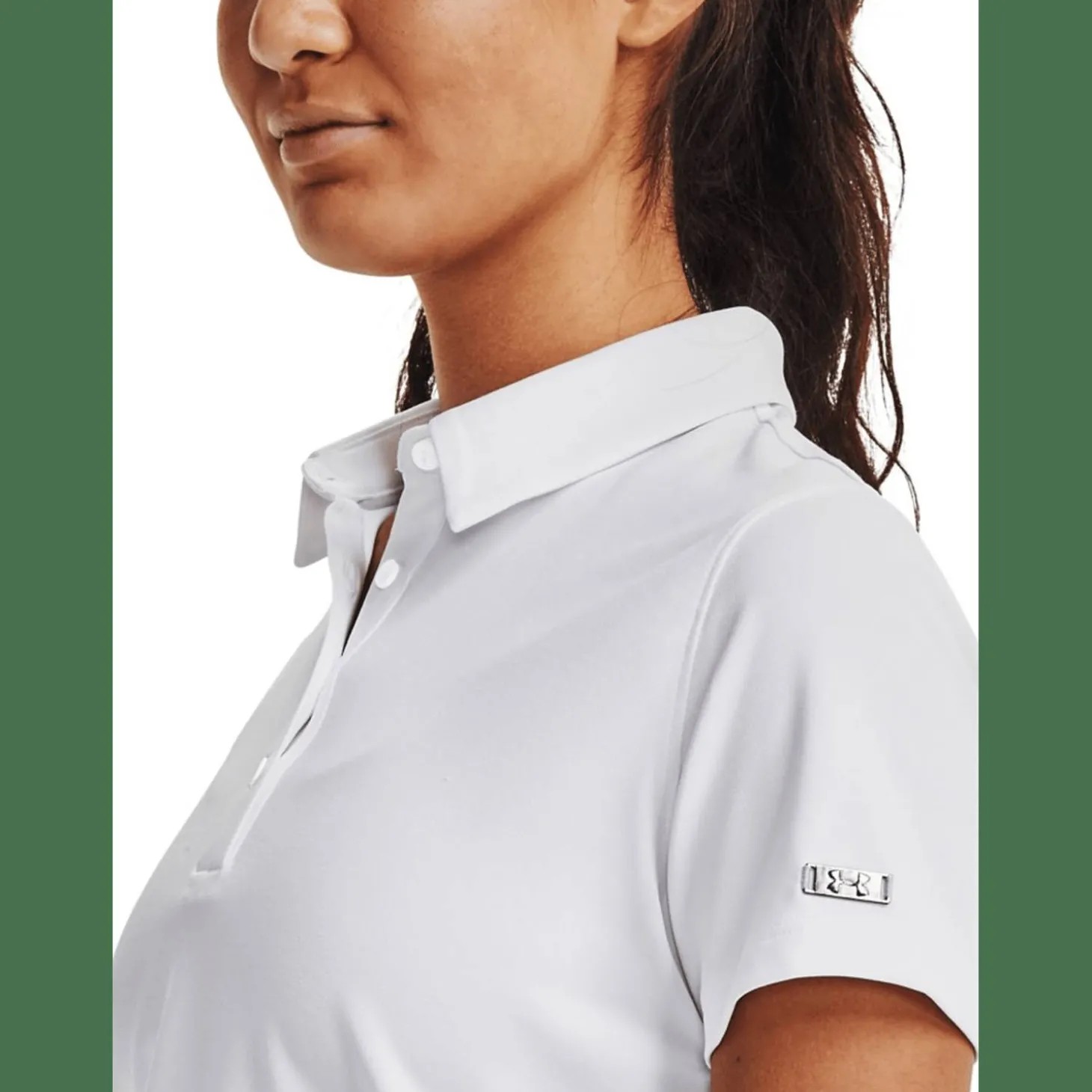 UA Zinger Sleeve Polo Damen Poloshirt