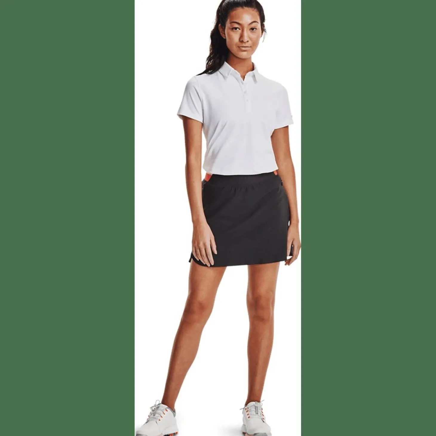 UA Zinger Sleeve Polo Damen Poloshirt
