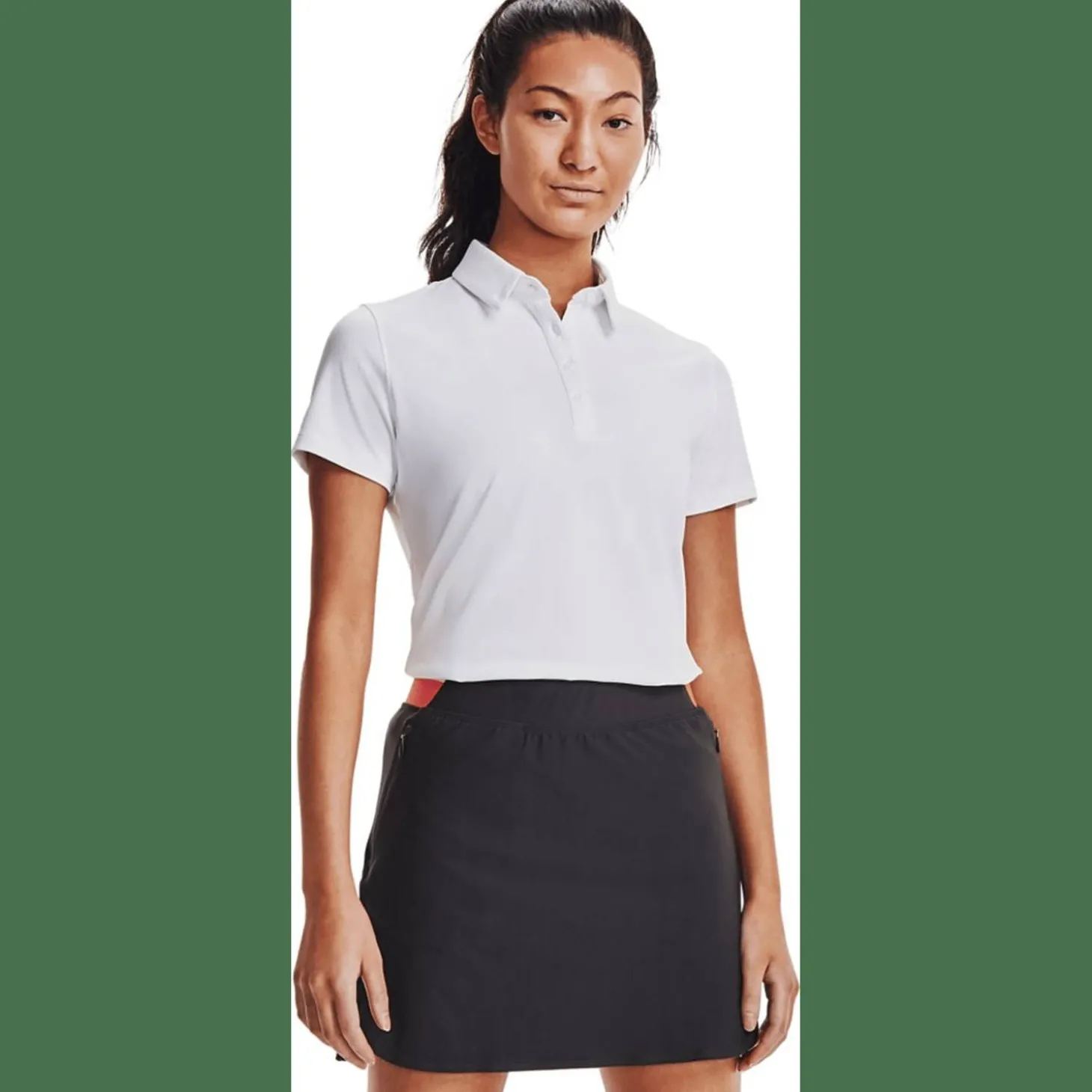 UA Zinger Sleeve Polo Damen Poloshirt