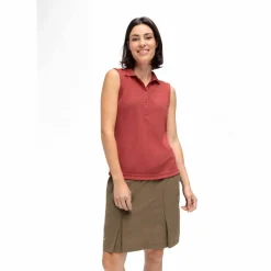 Ulrike Sleeveless Damen Poloshirt