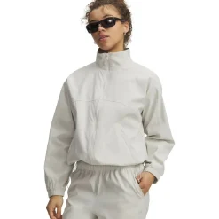 Unstoppable Woven Fullzip Damen Sweatshirt