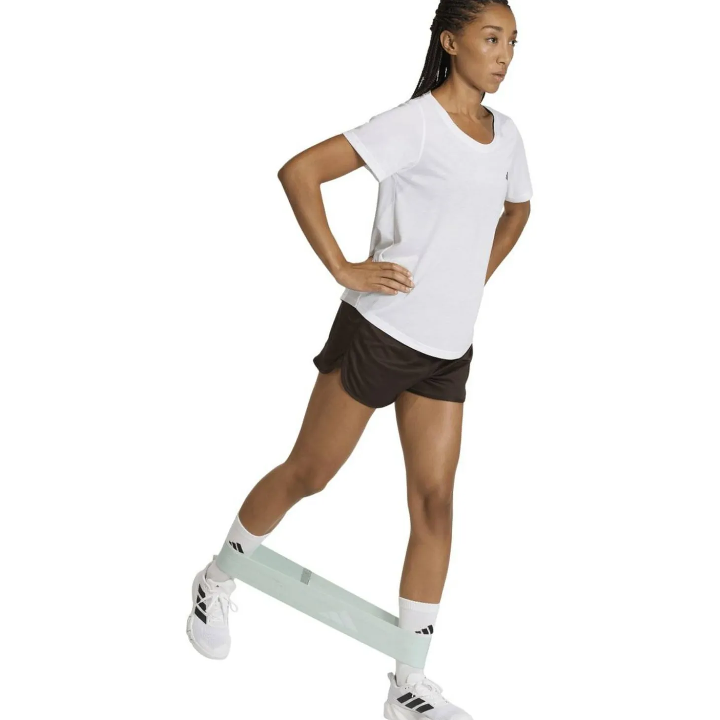 Workout Essentials Scoop Neck Damen T-Shirt