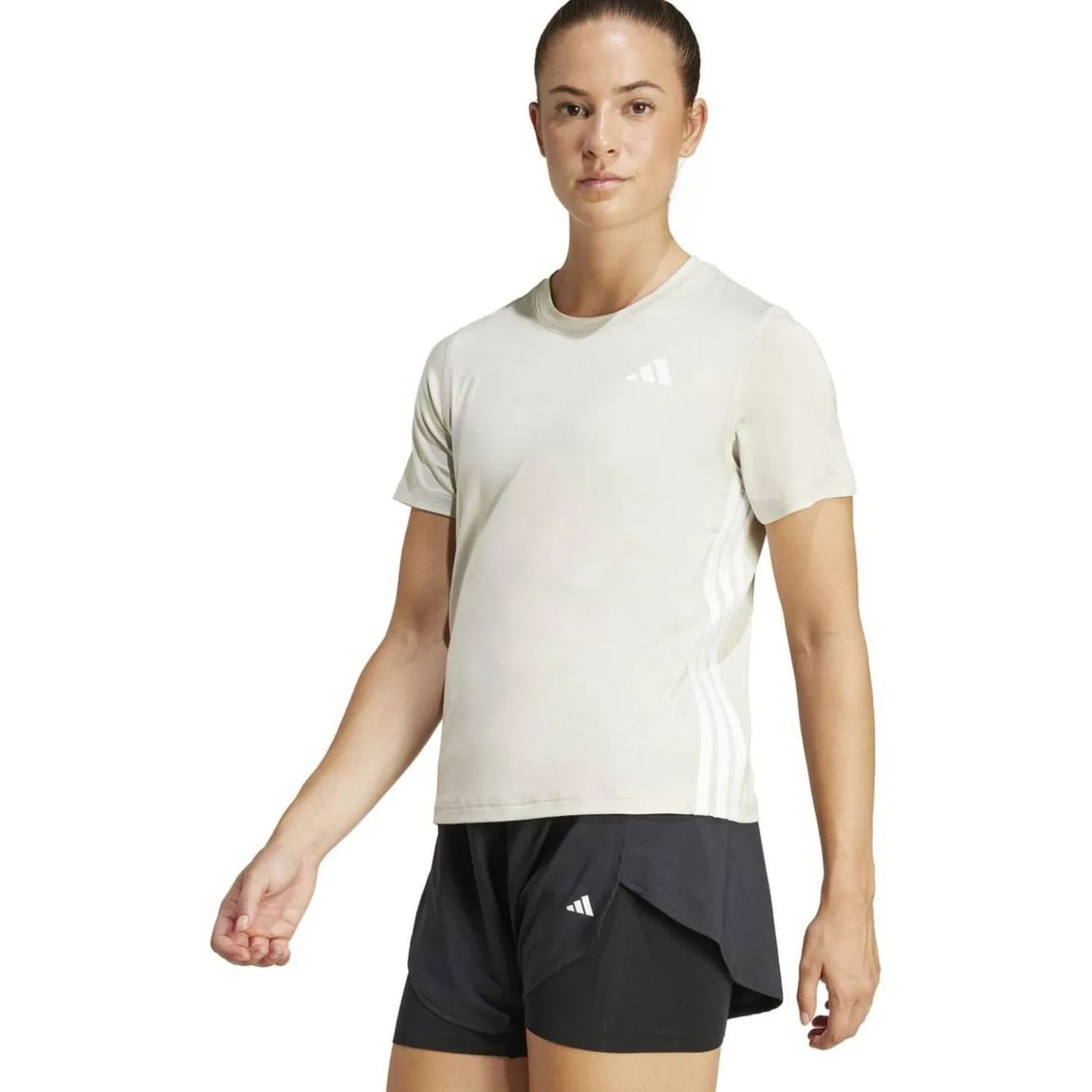 Workout Essentials 3-Stripes Damen T-Shirt