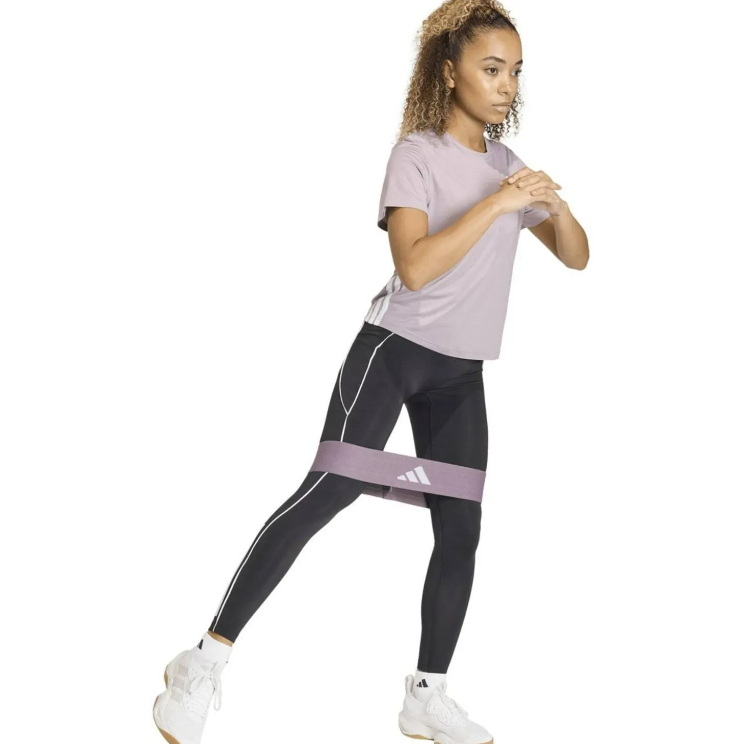 Workout Essentials 3-Stripes Damen T-Shirt