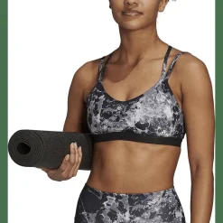 Yoga Essentials Studio Light-Support Allover Print Sport-BH Damen Sport-BH