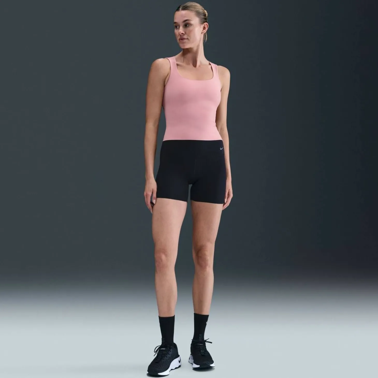 Zenvy Gentle-Support High-Waisted 5" Biker Damen Tights