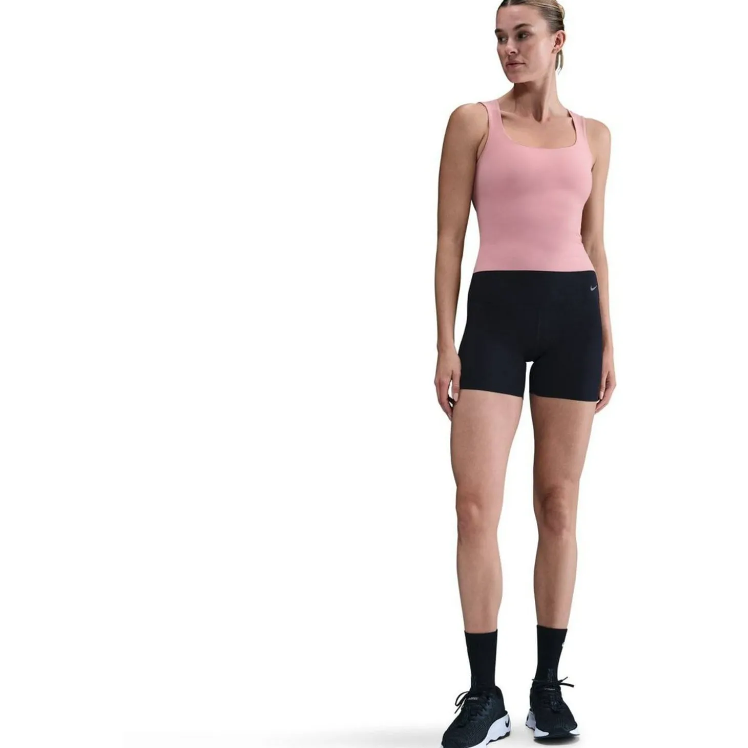 Zenvy Gentle-Support High-Waisted 5" Biker Damen Tights