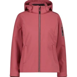 Zip Hood Damen Softshelljacke