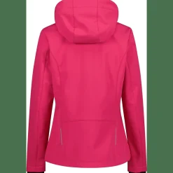 Zip Hood Damen Softshelljacke