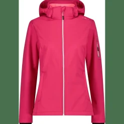 Zip Hood Damen Softshelljacke