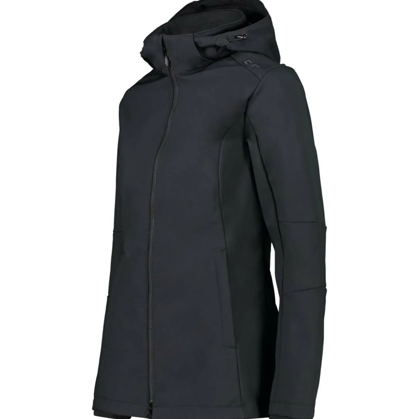 Zip Hood Damen Softshelljacke