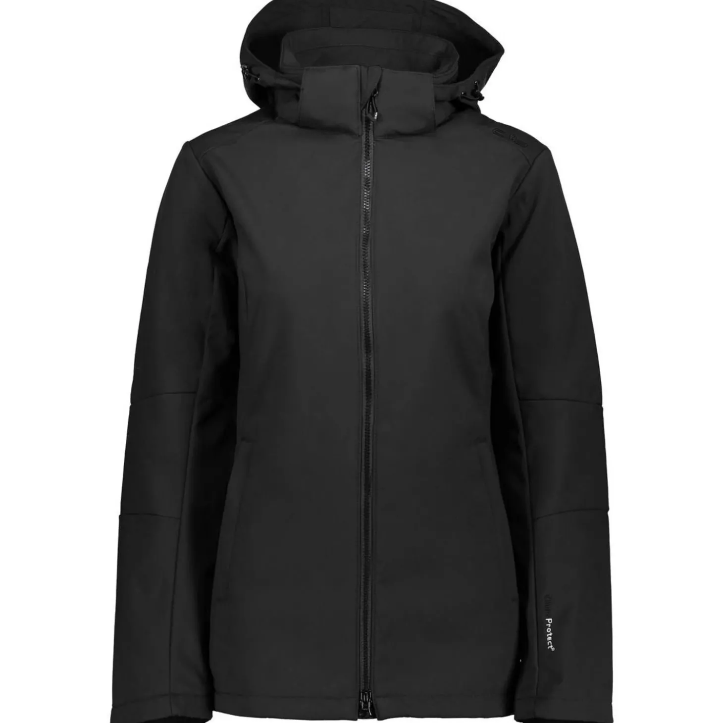 Zip Hood Damen Softshelljacke
